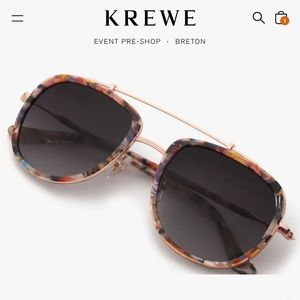 KREWE Breton in Capri/Rose Gold